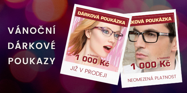 Dárkové poukazy v prodeji